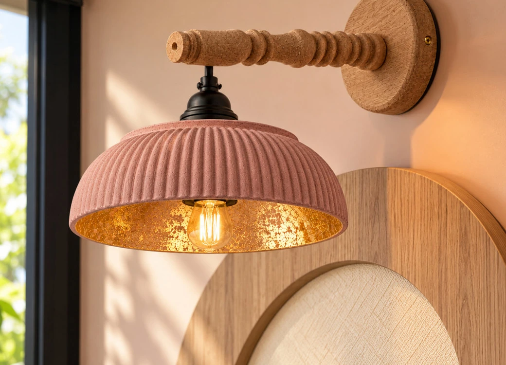 Torno con brazo de madera de LUM
