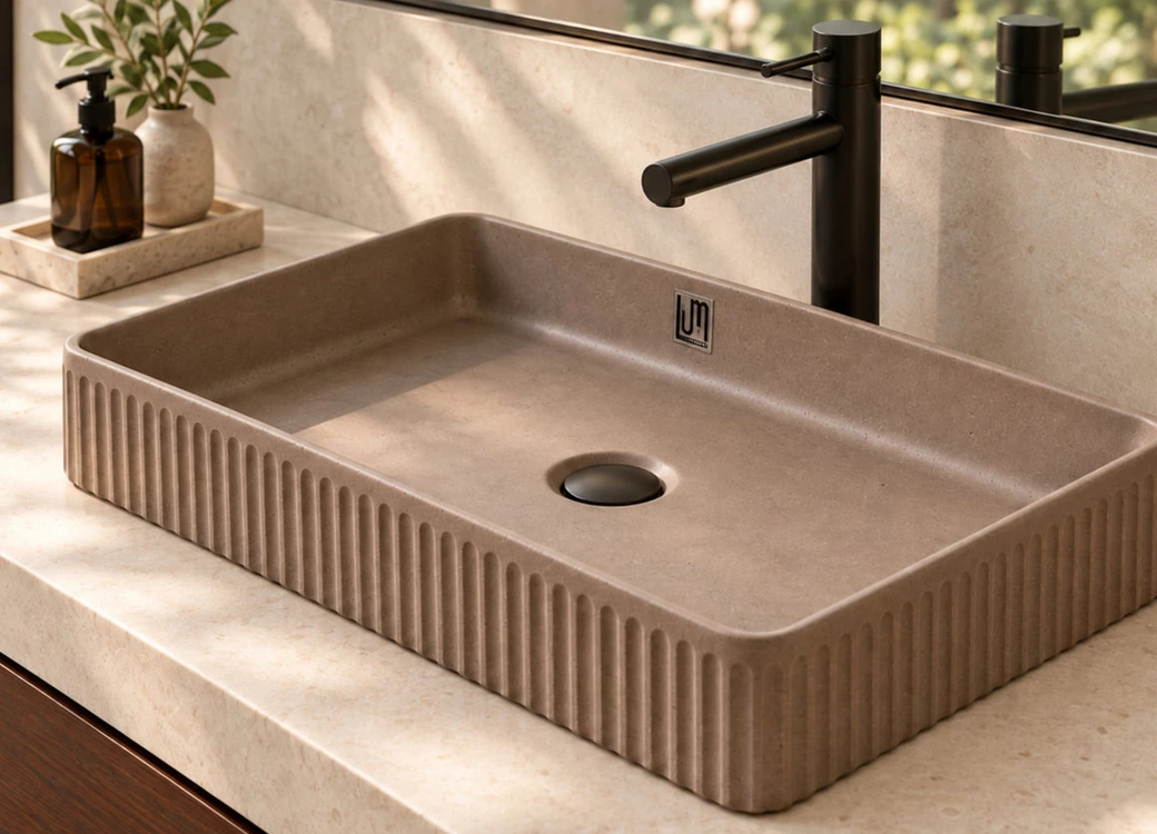 Rectangular estriado de LUM